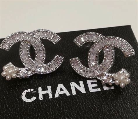 chanel cc earrings price 2017|Chanel diamond earrings cc price.